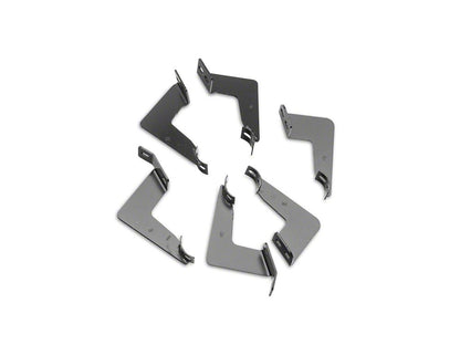 RedRock 3-Inch Side Step Bars; Black (07-21 Tundra CrewMax)