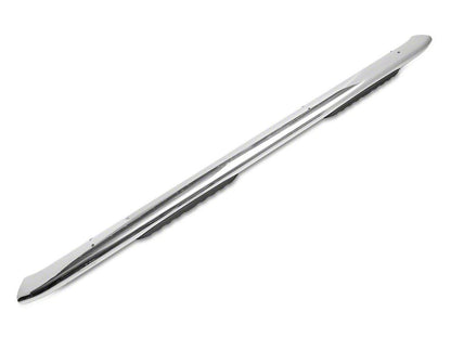 RedRock 5-Inch Oval Bent End Side Step Bars; Stainless Steel (07-21 Tundra CrewMax)