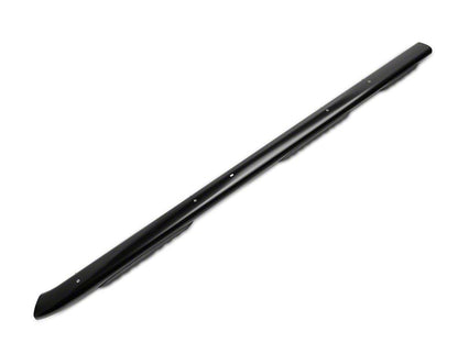 RedRock 5-Inch Oval Bent End Wheel to Wheel Side Step Bars; Black (07-21 Tundra Double Cab w/ 6-1/2-Foot Bed)