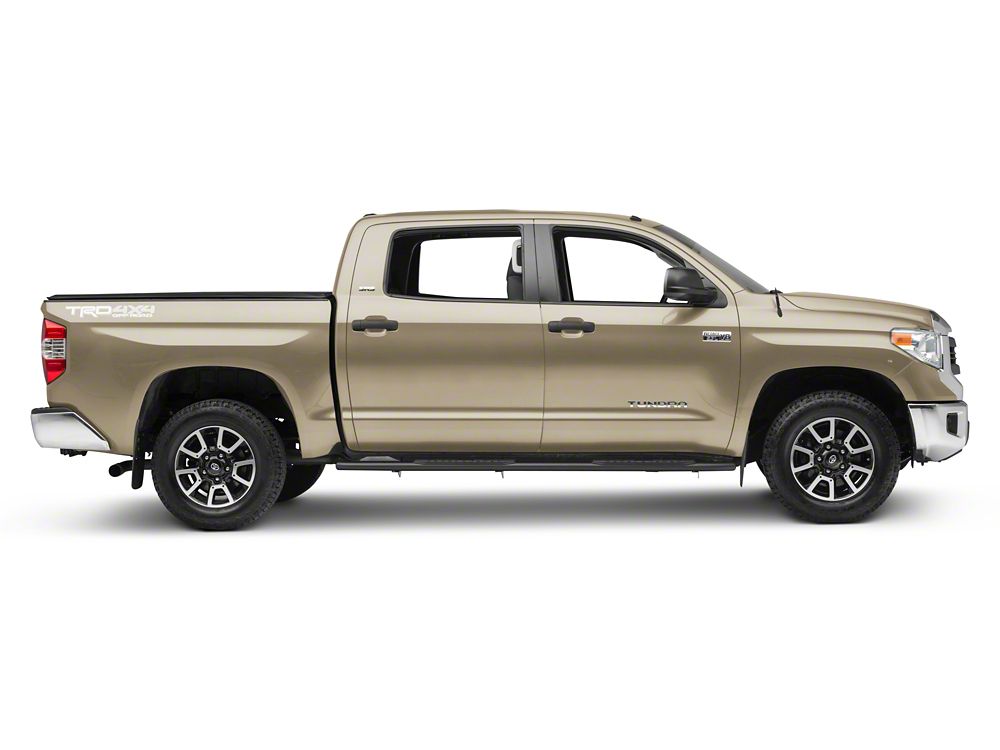 RedRock PNC Side Step Bars; Textured Black (07-21 Tundra CrewMax)