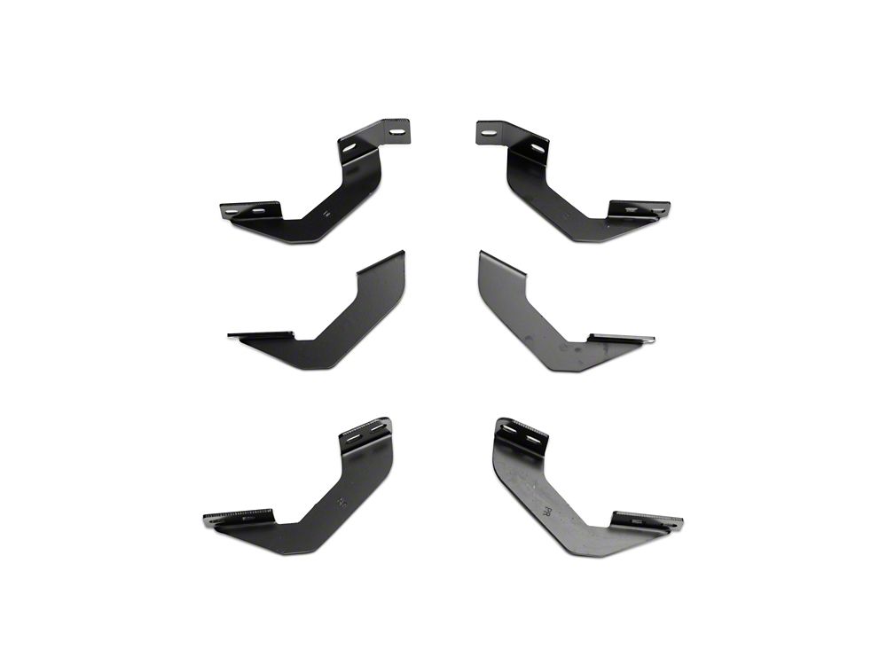 RedRock PNC Side Step Bars; Textured Black (07-21 Tundra CrewMax)