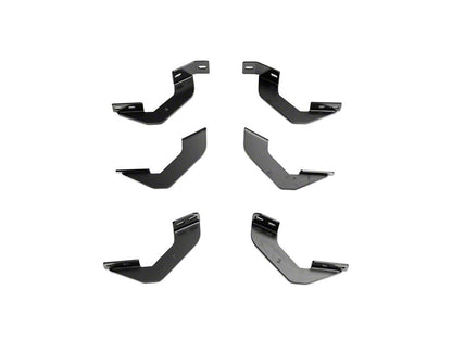 RedRock PNC Side Step Bars; Textured Black (07-21 Tundra CrewMax)