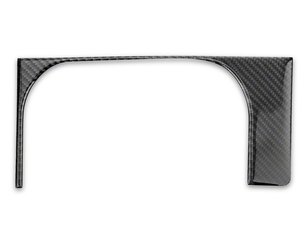 RedRock Console Cup Holder Trim; Carbon Fiber (14-21 Tundra)