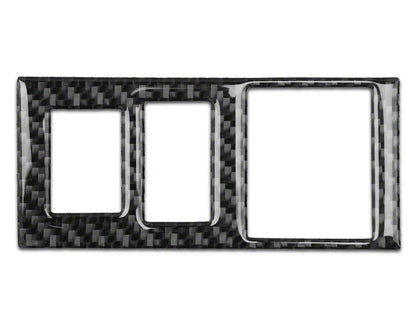 RedRock Headlight Switch Trim; Carbon Fiber (14-21 Tundra)