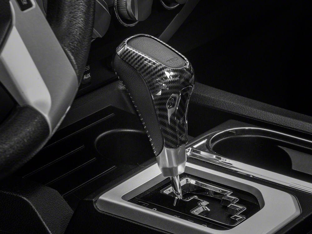 RedRock Shifter Cover Trim; Carbon Fiber (15-21 Tundra TRD Pro)