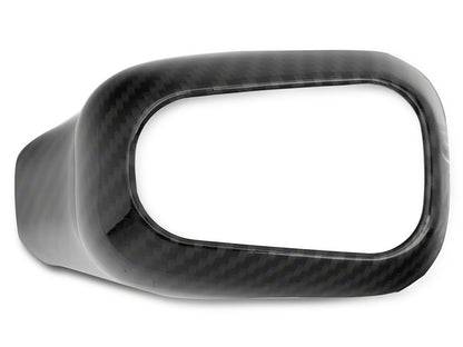 RedRock Shifter Cover Trim; Carbon Fiber (15-21 Tundra TRD Pro)