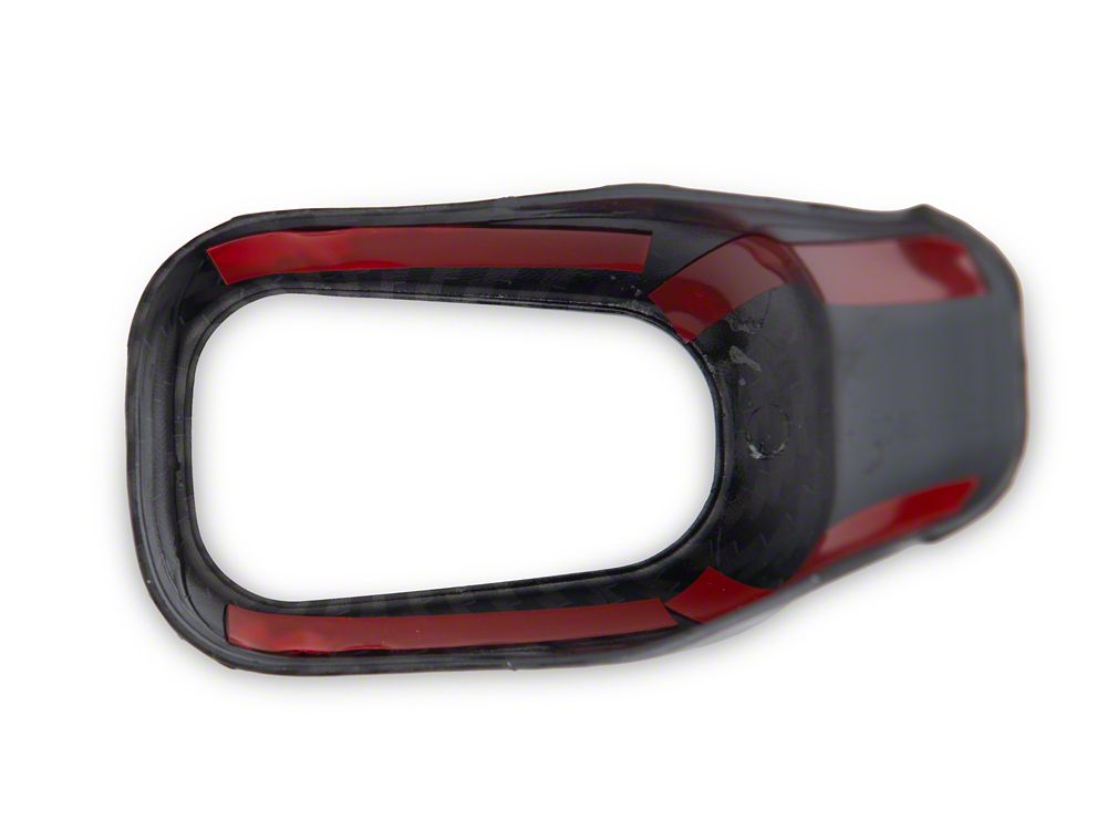 RedRock Shifter Cover Trim; Carbon Fiber (15-21 Tundra TRD Pro)