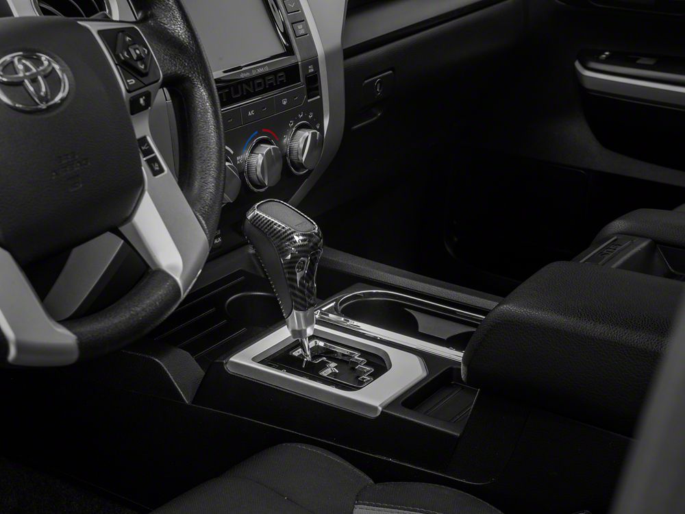 RedRock Shifter Cover Trim; Carbon Fiber (15-21 Tundra TRD Pro)