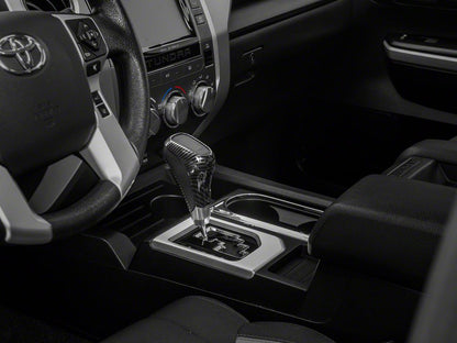 RedRock Shifter Cover Trim; Carbon Fiber (15-21 Tundra TRD Pro)