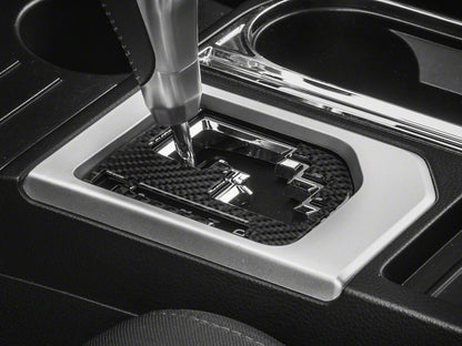 RedRock Inner Shifter Console Trim; Carbon Fiber (14-21 Tundra)