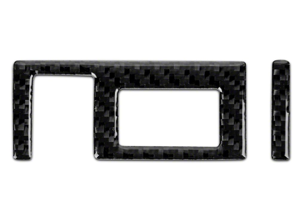 RedRock Switch Panel Trim; Carbon Fiber (14-21 Tundra)