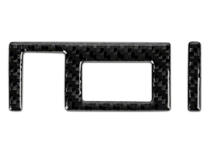 RedRock Switch Panel Trim; Carbon Fiber (14-21 Tundra)