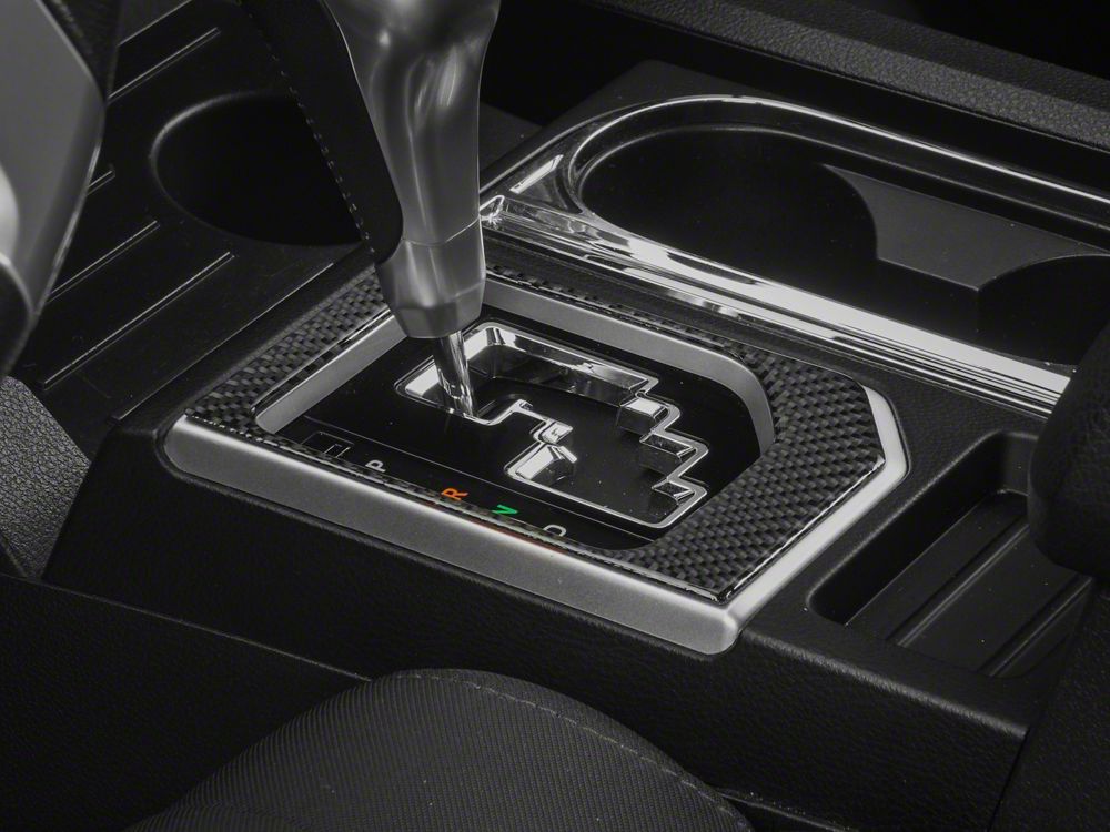 RedRock Outer Shifter Console Trim; Carbon Fiber (14-21 Tundra)