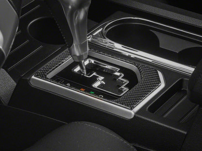 RedRock Outer Shifter Console Trim; Carbon Fiber (14-21 Tundra)