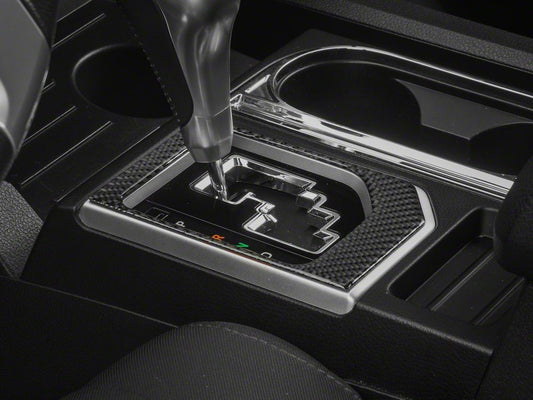 RedRock Outer Shifter Console Trim; Carbon Fiber (14-21 Tundra)