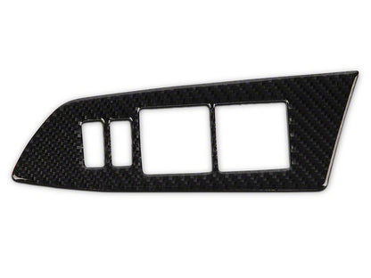 RedRock Window Switch Trim; Carbon Fiber (14-21 Tundra)