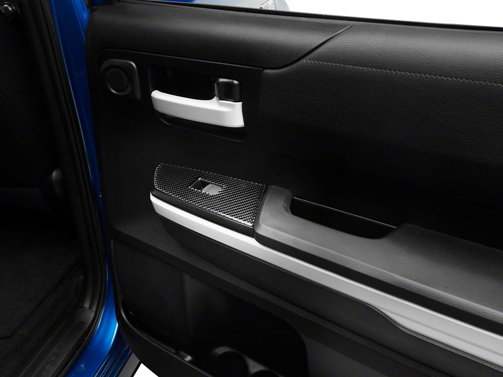 RedRock Window Switch Trim; Carbon Fiber (14-21 Tundra)