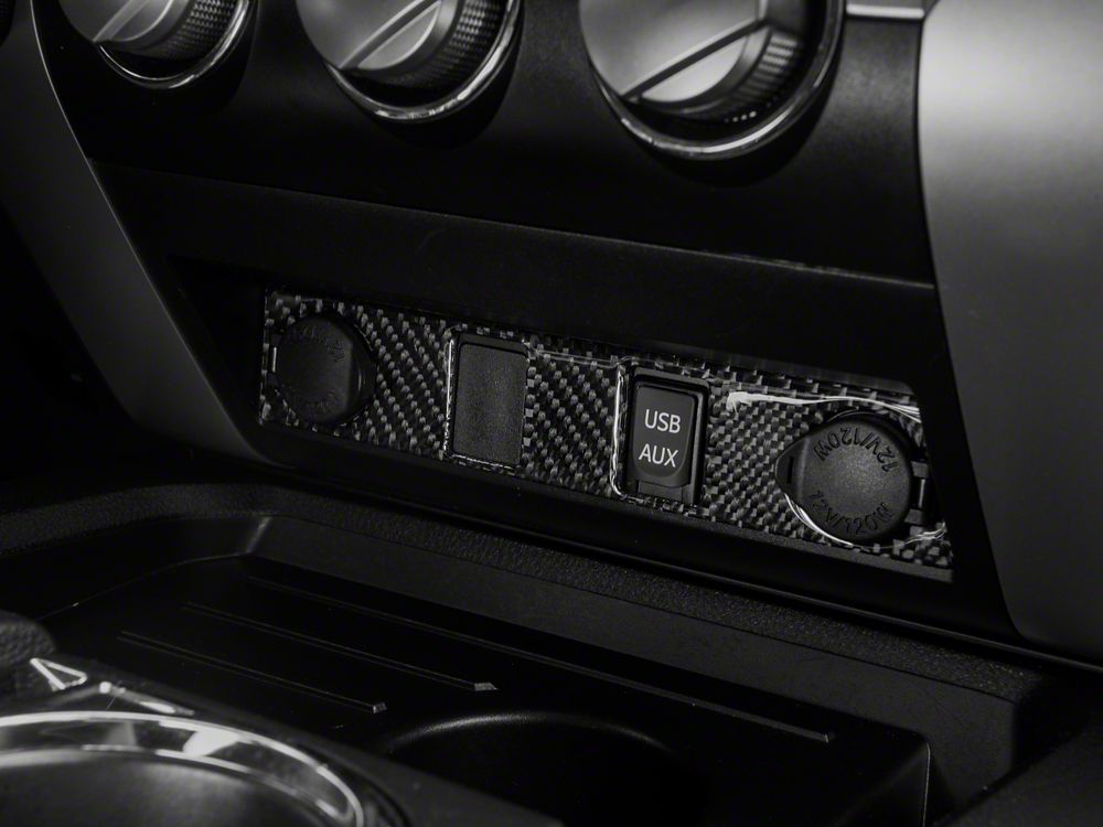RedRock Accessory Panel Trim; Carbon Fiber (14-21 Tundra)