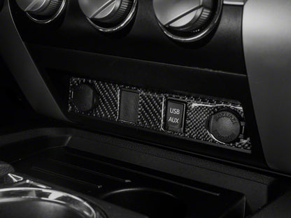 RedRock Accessory Panel Trim; Carbon Fiber (14-21 Tundra)