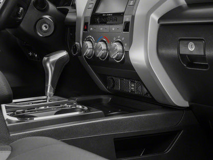 RedRock Accessory Panel Trim; Carbon Fiber (14-21 Tundra)