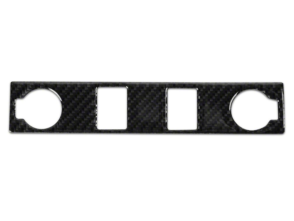 RedRock Accessory Panel Trim; Carbon Fiber (14-21 Tundra)