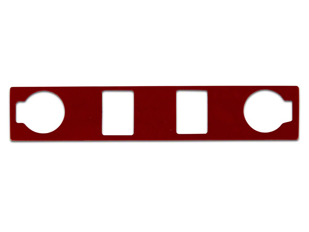 RedRock Accessory Panel Trim; Carbon Fiber (14-21 Tundra)