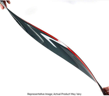 RedRock Window Deflectors; Front; Smoked (99-06 Sierra 1500 Regular Cab)