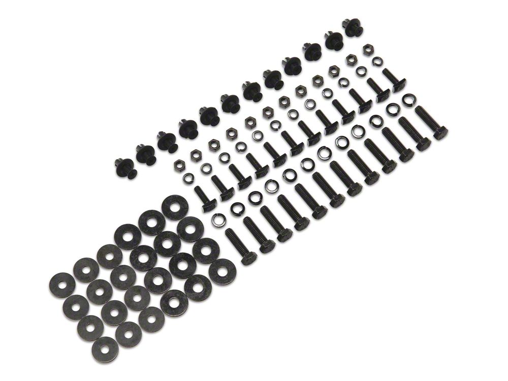 RedRock Replacement Running Board Hardware Kit for TU1052 Only (07-21 Tundra CrewMax)