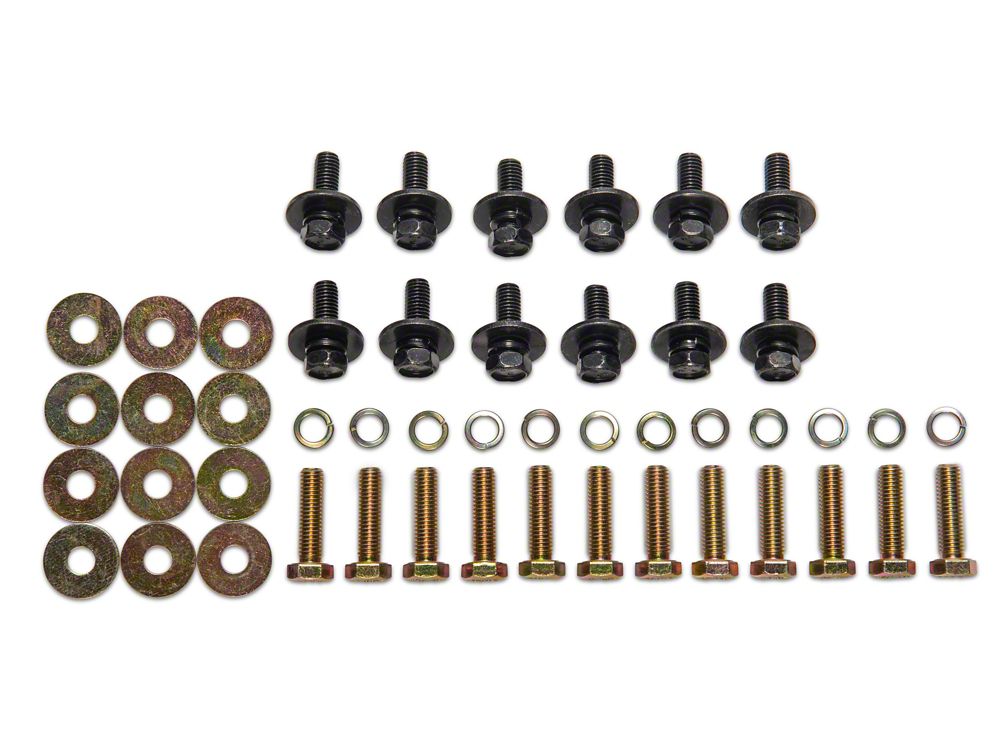 RedRock Replacement Side Step Bar Hardware Kit for TU1009 Only (07-21 Tundra CrewMax)