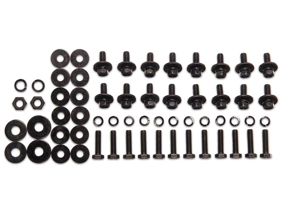 RedRock Replacement Side Step Bar Hardware Kit for TU1022 Only (07-21 Tundra Double Cab w/ 6-1/2-Foot Bed)