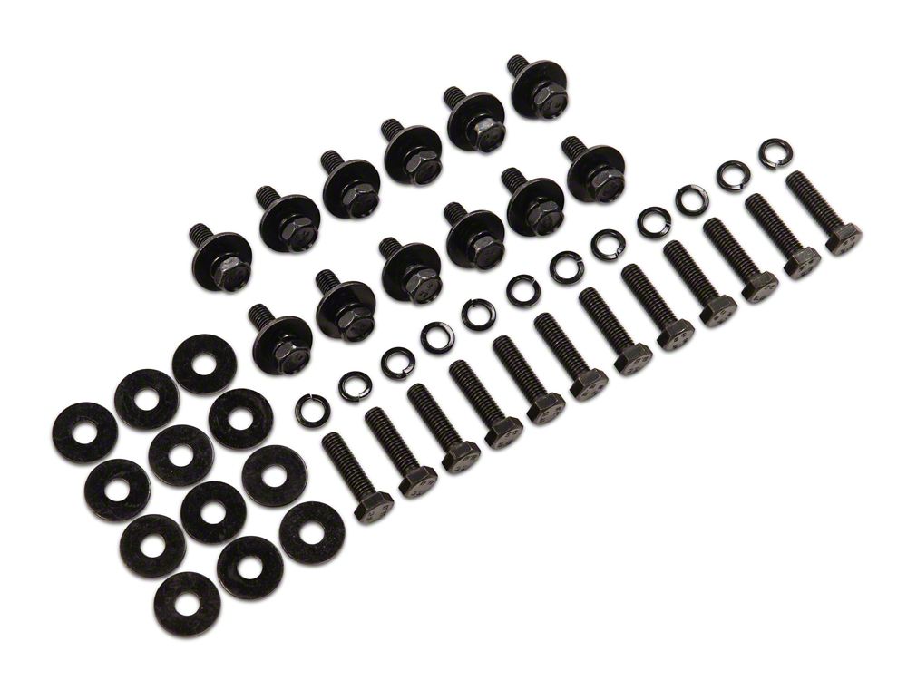 RedRock Replacement Side Step Bar Hardware Kit for TU1024 Only (07-21 Tundra Double Cab)