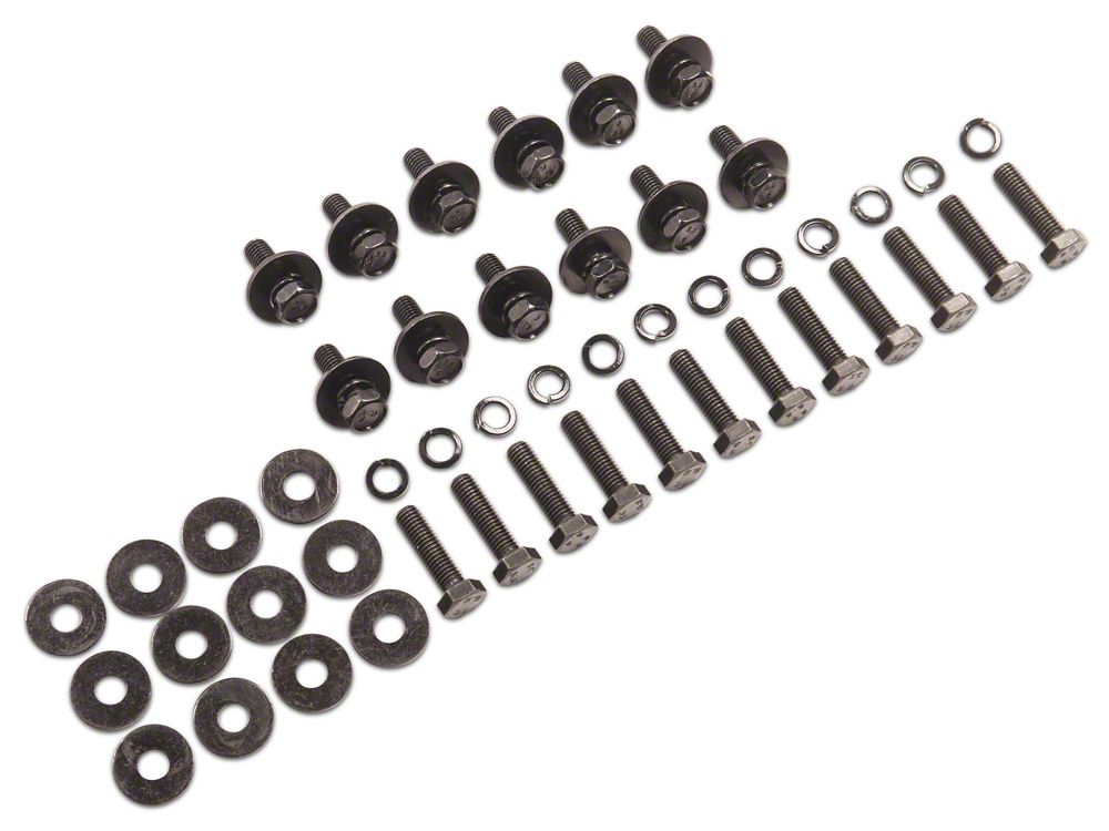 RedRock Replacement Side Step Bar Hardware Kit for TU1025 Only (07-21 Tundra CrewMax)
