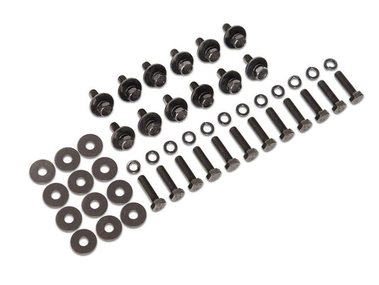 RedRock Replacement Side Step Bar Hardware Kit for TU1026 Only (07-21 Tundra Double Cab)