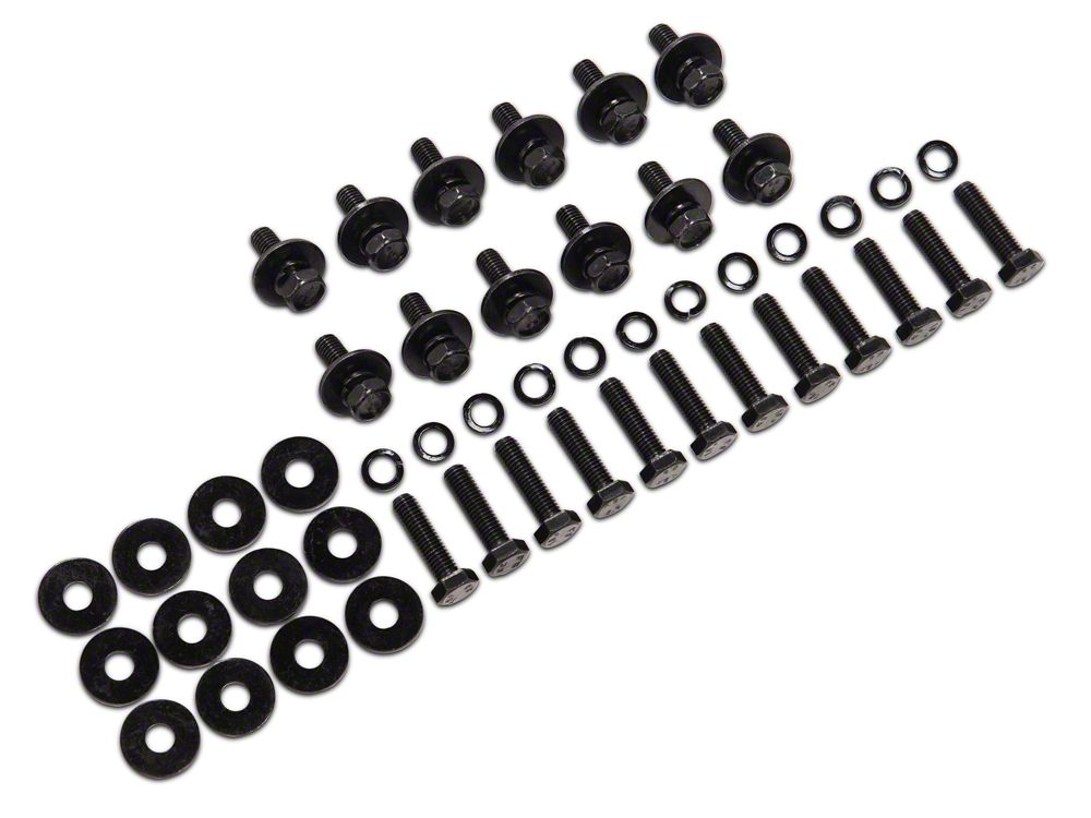 RedRock Replacement Side Step Bar Hardware Kit for TU1055 Only (07-21 Tundra Double Cab)