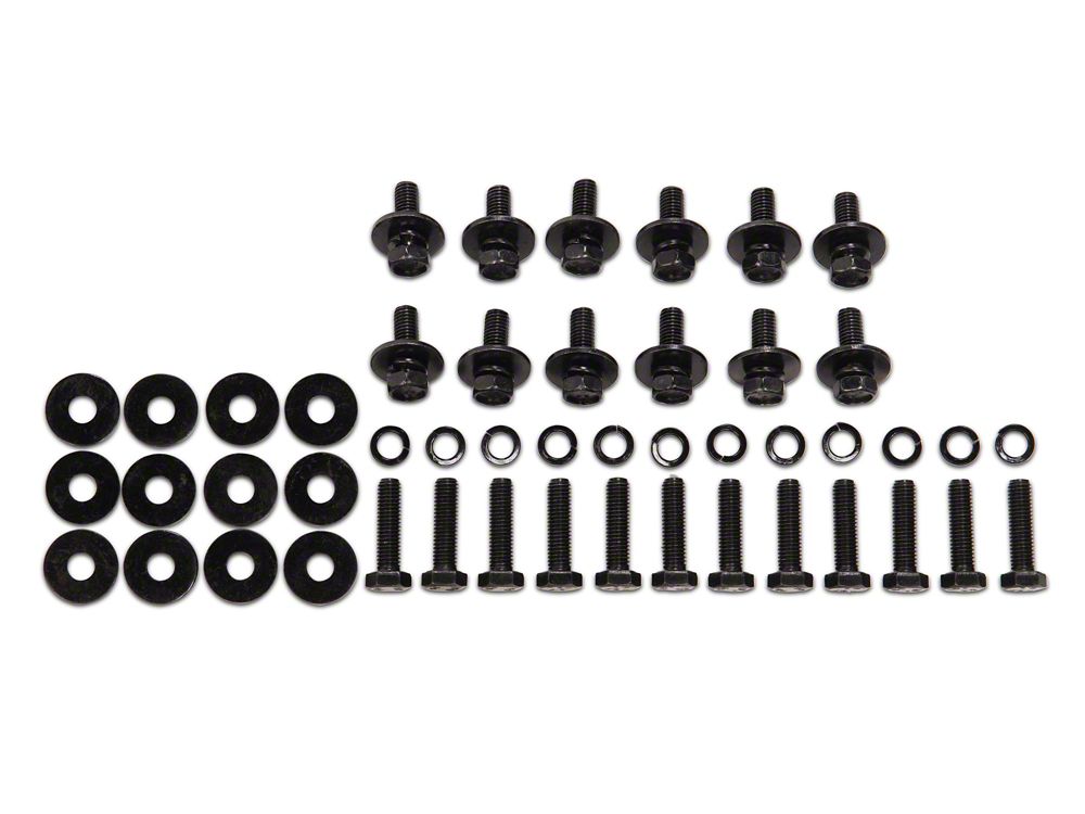 RedRock Replacement Side Step Bar Hardware Kit for TU1055 Only (07-21 Tundra Double Cab)