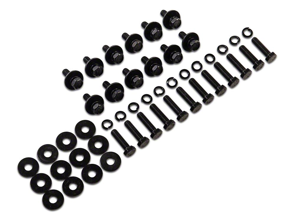 RedRock Replacement Side Step Bar Hardware Kit for TU1058 Only (07-21 Tundra CrewMax)