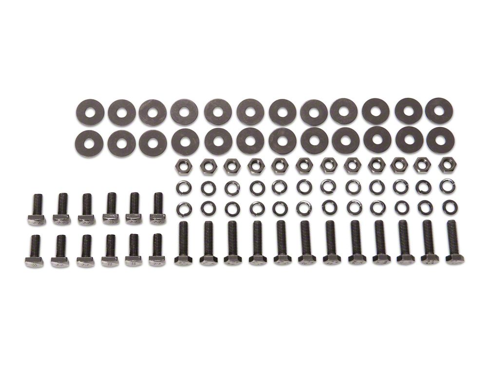RedRock Replacement Side Step Bar Hardware Kit for TU1064 Only (07-21 Tundra CrewMax)