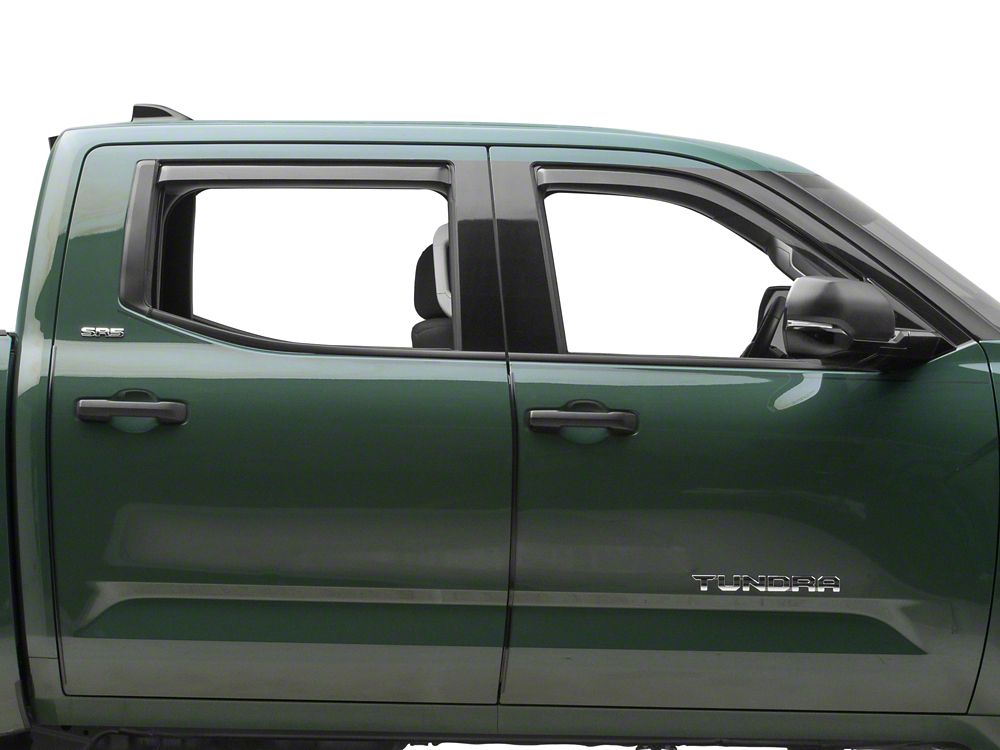 RedRock In-Channel Window Deflectors (22-25 Tundra CrewMax)