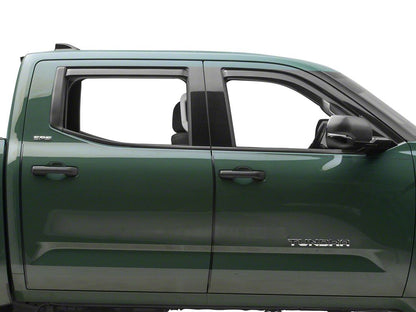 RedRock In-Channel Window Deflectors (22-25 Tundra CrewMax)