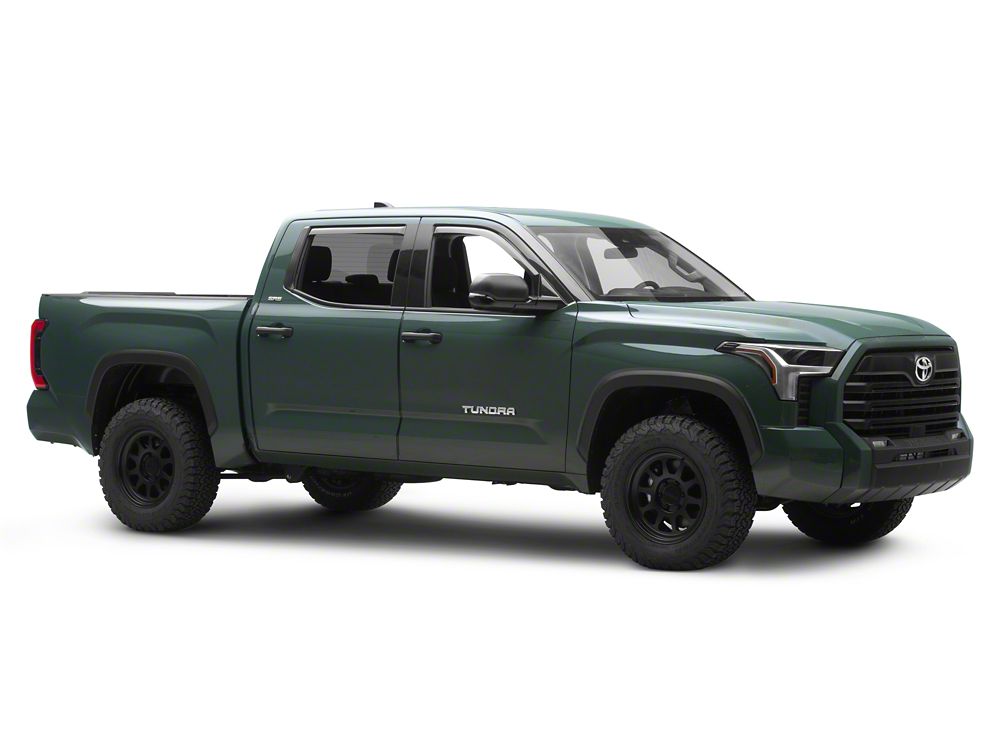 RedRock In-Channel Window Deflectors (22-25 Tundra CrewMax)
