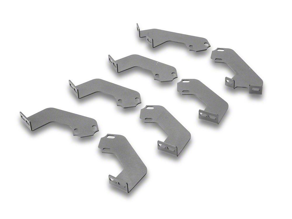 RedRock Drop Step Running Boards; Textured Black (22-25 Tundra CrewMax)