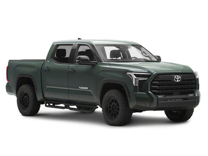 RedRock Drop Step Running Boards; Textured Black (22-25 Tundra CrewMax)