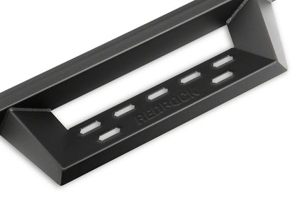 RedRock 4-Inch Drop TC1 Running Boards; Textured Black (22-25 Tundra CrewMax)