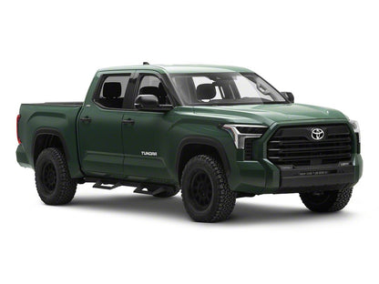 RedRock 4-Inch Drop TC1 Running Boards; Textured Black (22-25 Tundra CrewMax)
