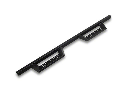 RedRock 4-Inch Drop TC1 Running Boards; Textured Black (22-25 Tundra Double Cab)