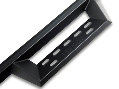 RedRock 4-Inch Drop TC1 Running Boards; Textured Black (22-25 Tundra Double Cab)