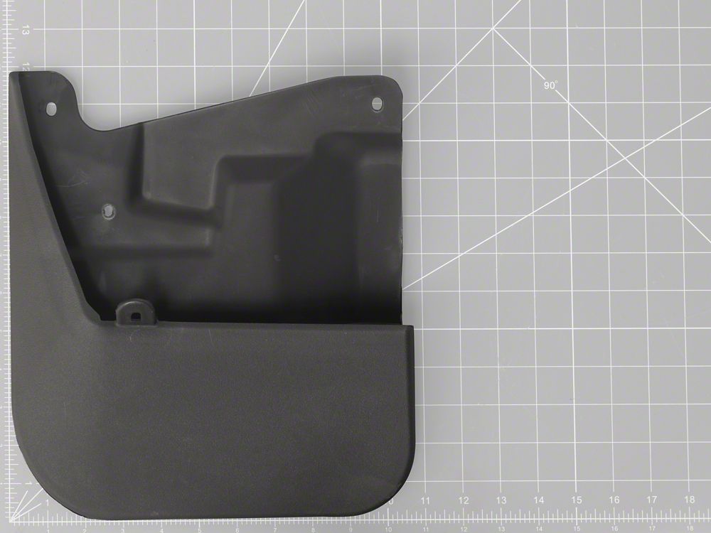 RedRock Molded Mud Guards; Front and Rear (22-26 Tundra)