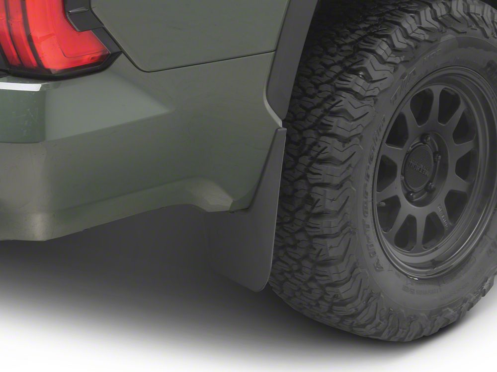 RedRock Molded Mud Guards; Front and Rear (22-26 Tundra)