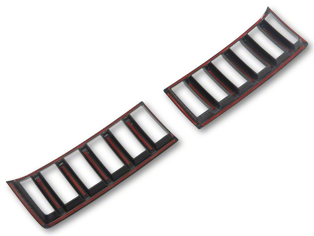 RedRock Front Bumper Trim; Carbon Appearance (22-26 Tundra)