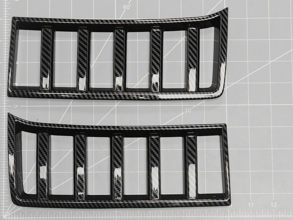 RedRock Front Bumper Trim; Carbon Appearance (22-26 Tundra)